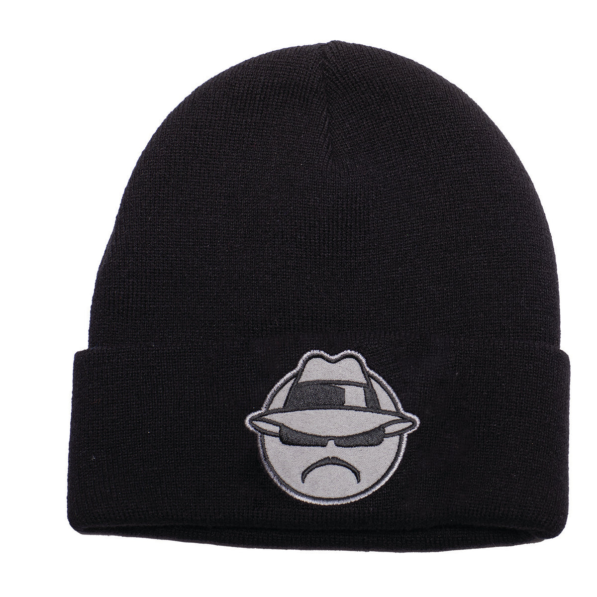 SUEDE PATCH BEANIE – Lowrider Merchandise