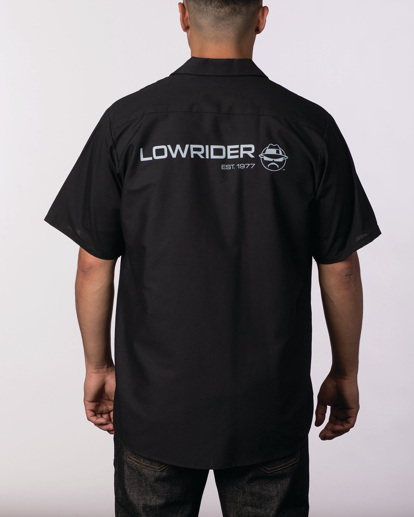 LOWRIDER RED CAP S/S WORK SHIRT – Lowrider Merchandise