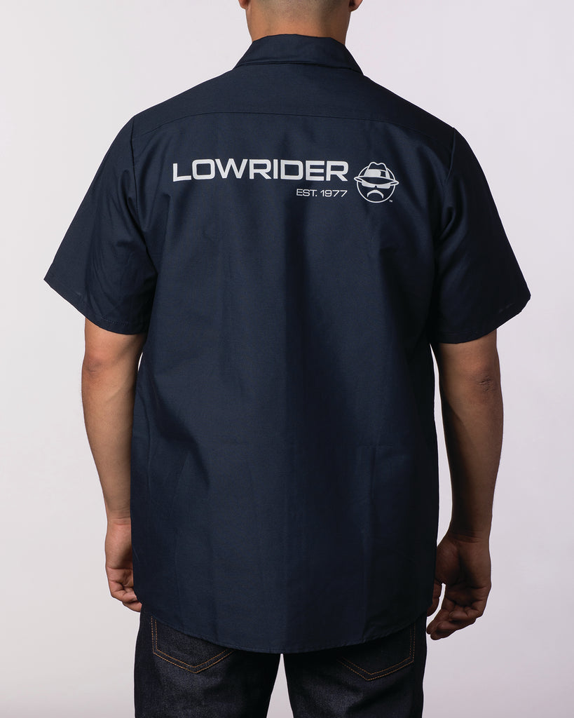 LOWRIDER RED CAP S/S WORK SHIRT – Lowrider Merchandise